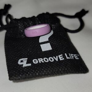 New Women’s Groove Silicone Band Ring Size 6 Thin Width